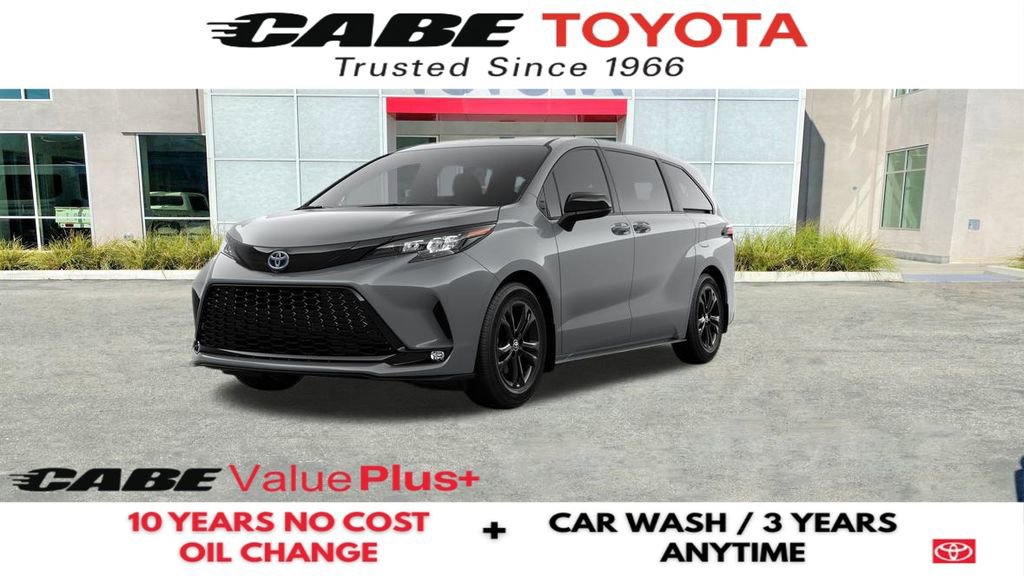 New 2025 Toyota Sienna XSE