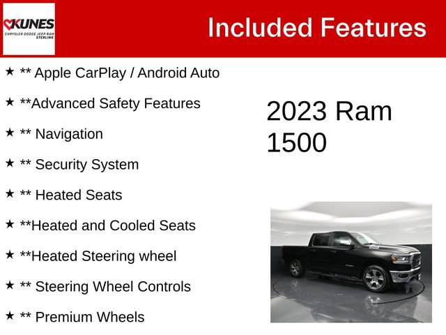 Used 2023 RAM 1500 Laramie AWD/4WD image 4