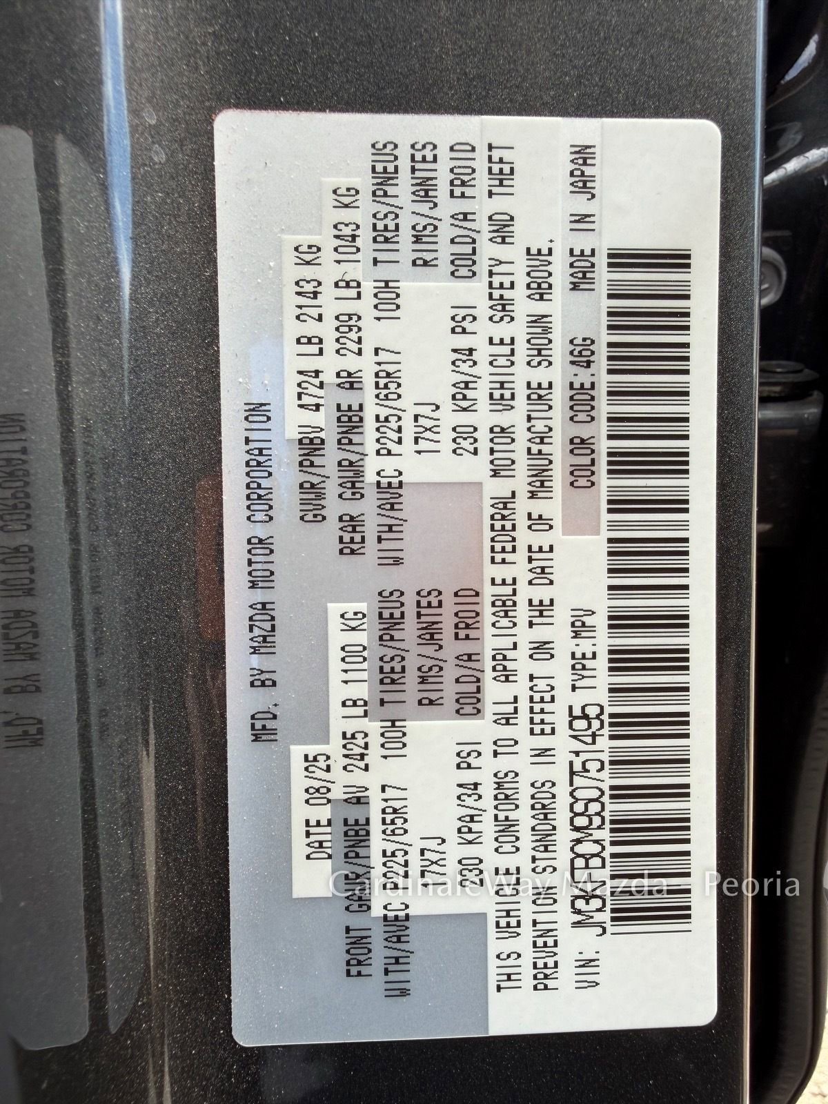 Used 2025 MAZDA CX-5 AWD 2.5 S image 31