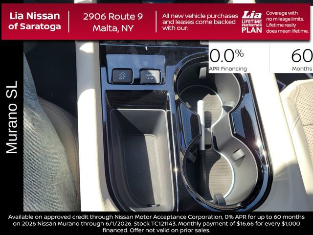 New 2026 Nissan Murano SL AWD/4WD image 24