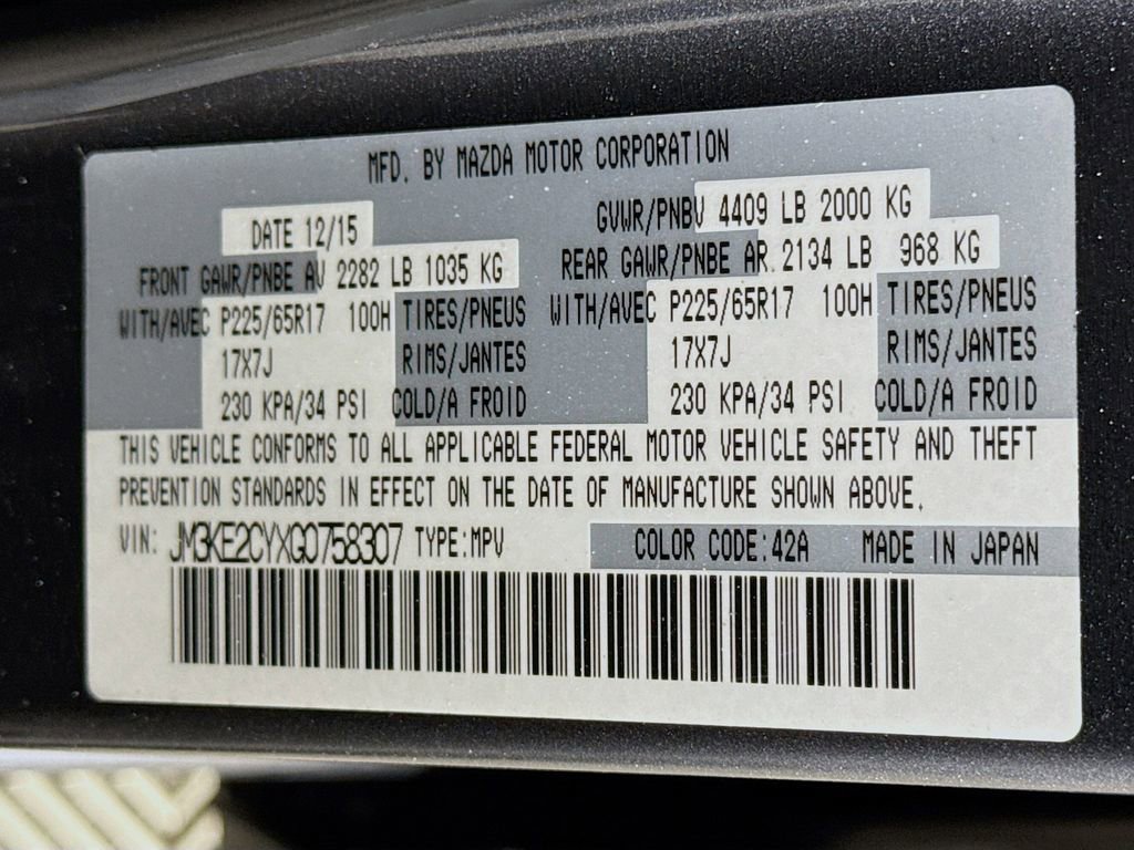 Used 2016 MAZDA CX-5 Touring image 30