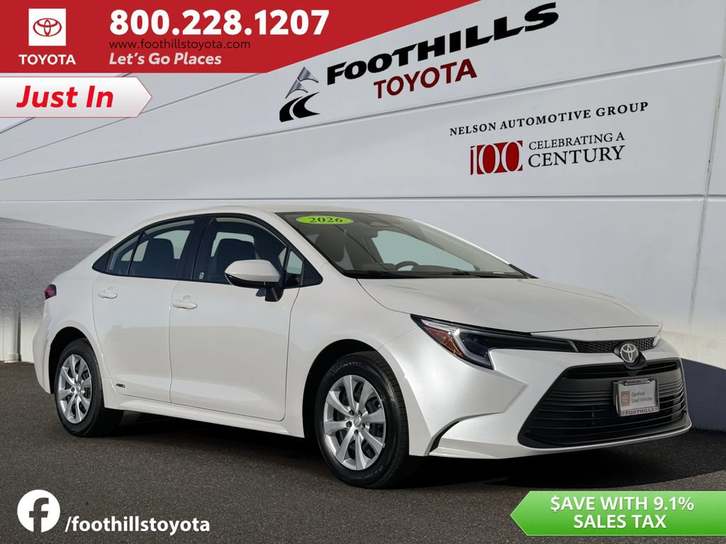 Certified 2026 Toyota Corolla LE