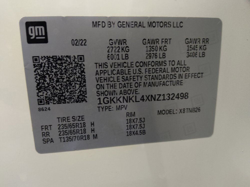 Used 2022 GMC Acadia SLE FWD image 33