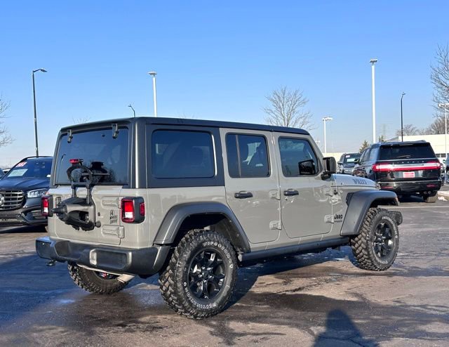 Used 2022 Jeep Wrangler Unlimited Willys image 4