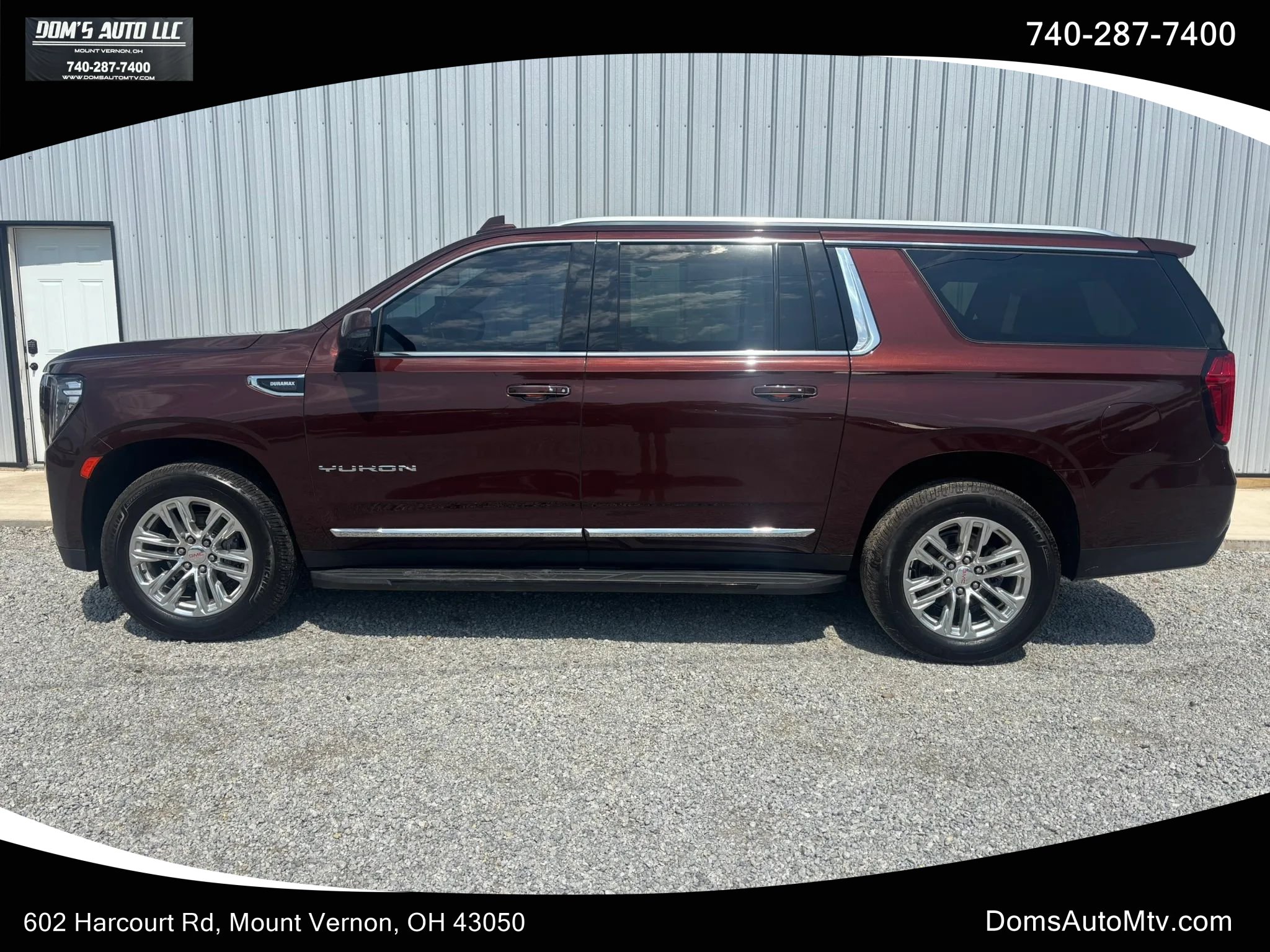 Used 2022 GMC Yukon XL SLT w/ SLT Premium Package