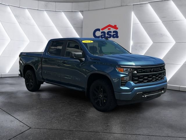 Used 2024 Chevrolet Silverado 1500 Custom w/ LPO, Dark Essentials Package AWD/4WD image 5