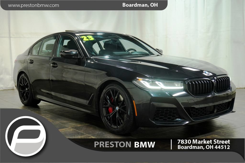 Used 2023 BMW M550i xDrive w/ Executive Package AWD/4WD video 1