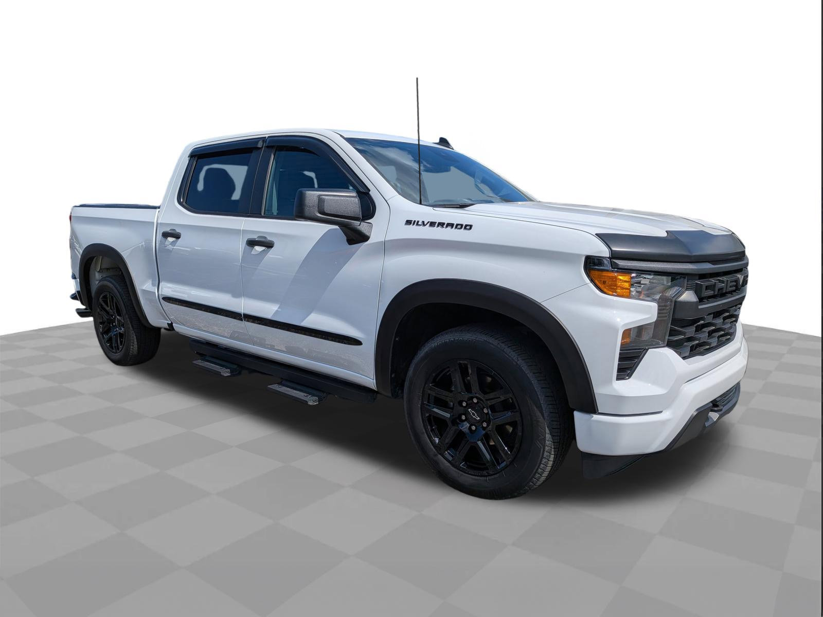Certified 2023 Chevrolet Silverado 1500 Custom w/ LPO, Dark Essentials Package RWD image 2