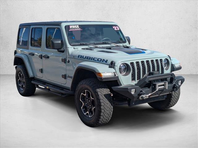 Used 2023 Jeep Wrangler Unlimited Rubicon 4xe w/ Cold Weather Group image 3