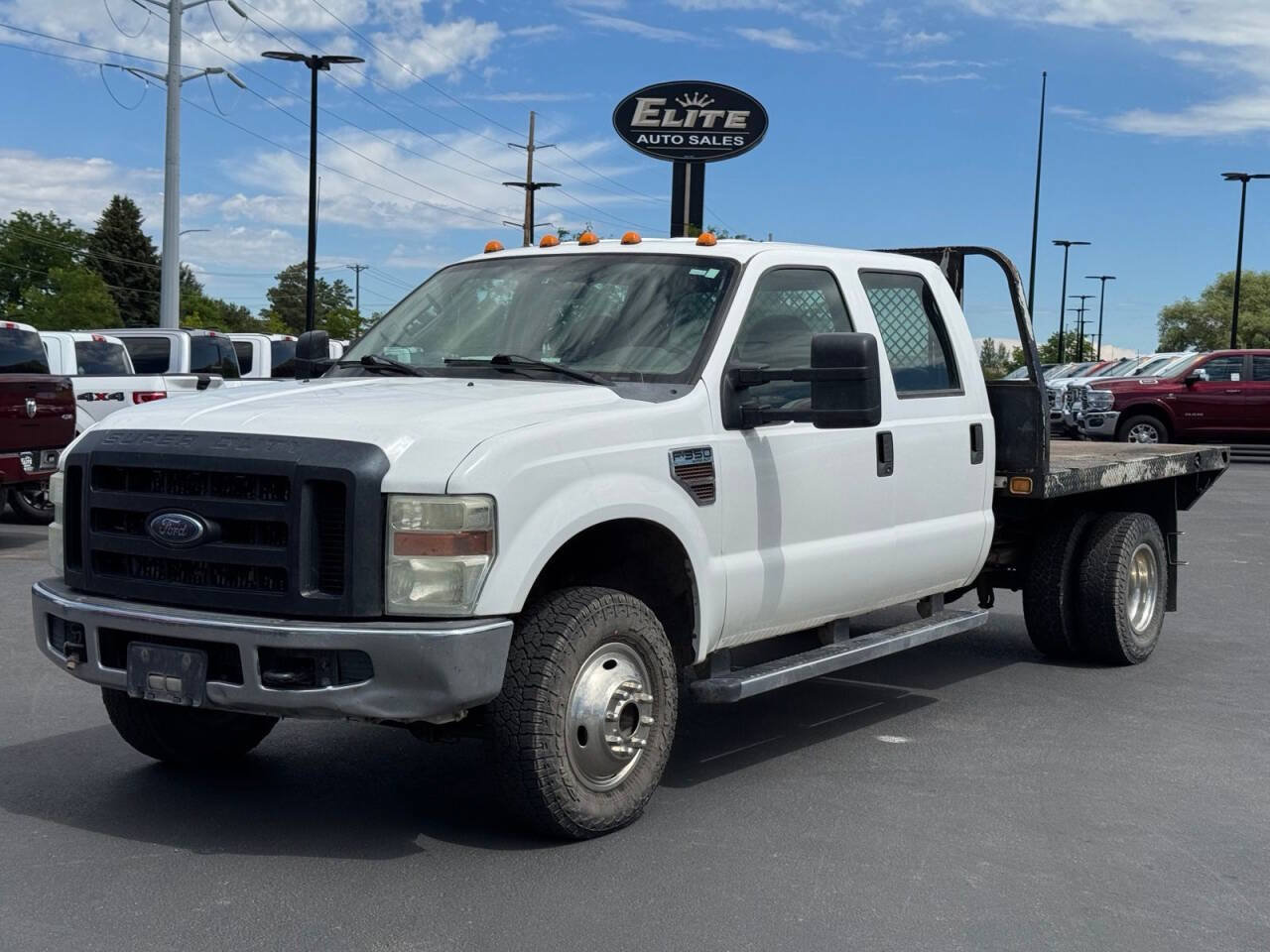 Used 2009 Ford F350 4x4 Crew Cab DRW Super Duty image 3