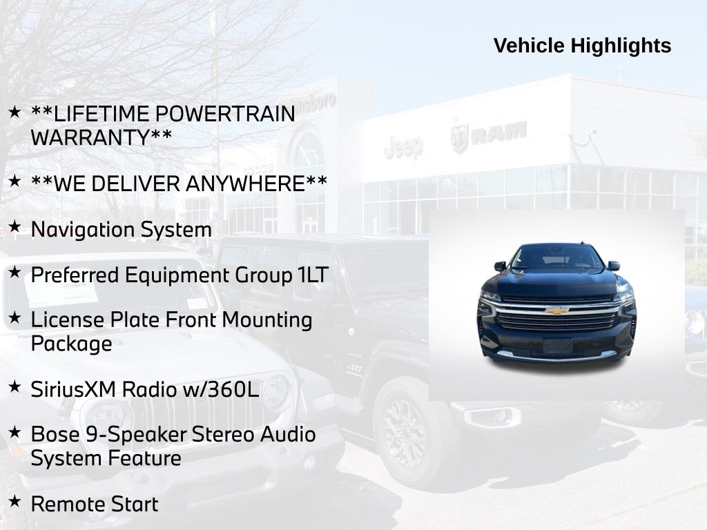Used 2023 Chevrolet Tahoe LT image 5
