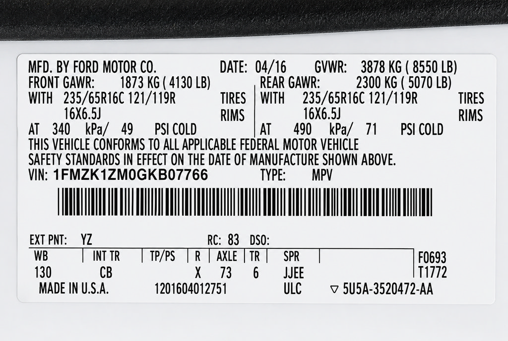 Used 2016 Ford Transit 150 XL RWD image 25