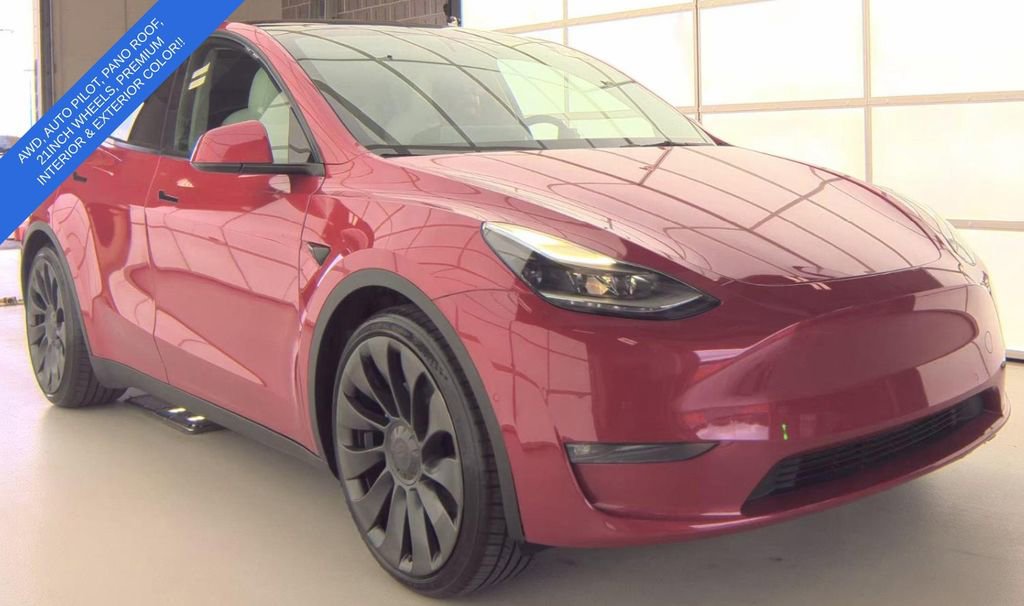 Used 2021 Tesla Model Y Performance AWD/4WD image 1