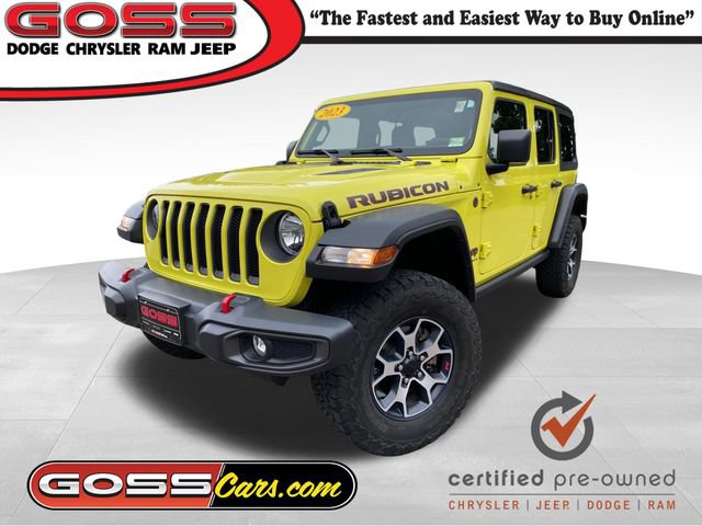 Certified 2023 Jeep Wrangler Unlimited Rubicon
