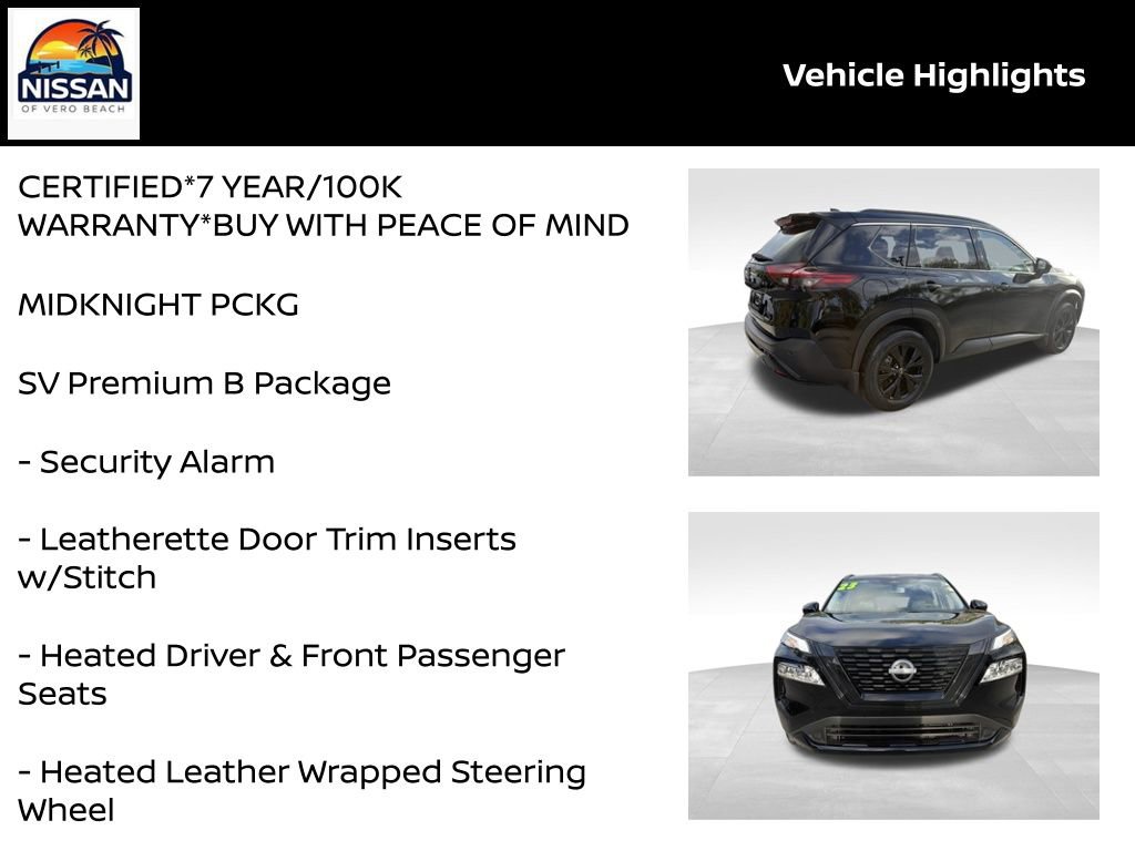 Certified 2023 Nissan Rogue SV w/ SV Premium B Package image 19