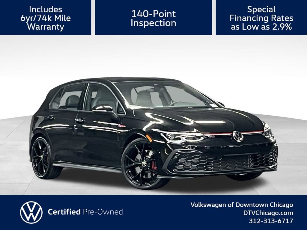 Used 2024 Volkswagen GTI SE w/ SE Leather Seats Package