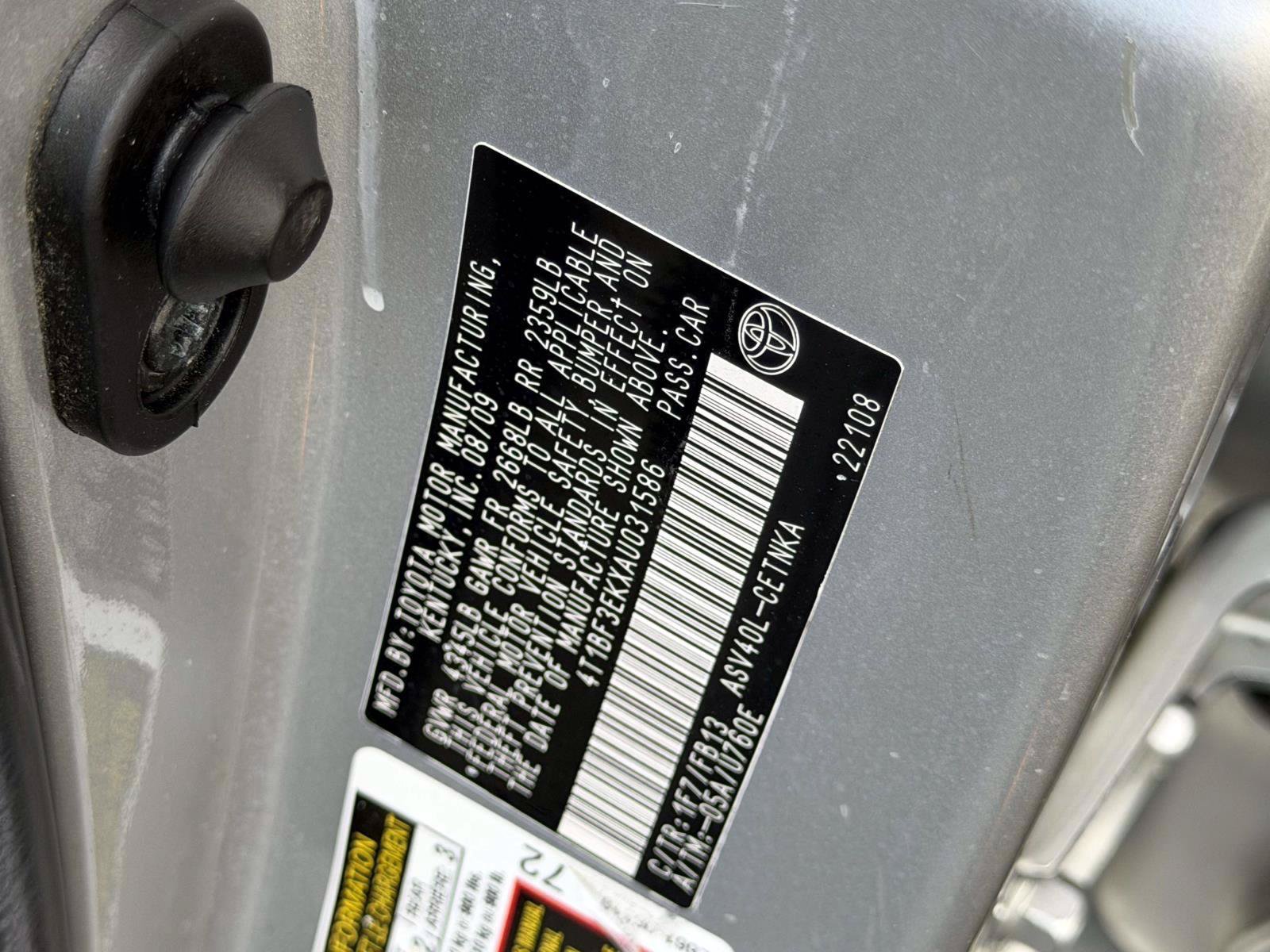 Used 2010 Toyota Camry FWD image 16