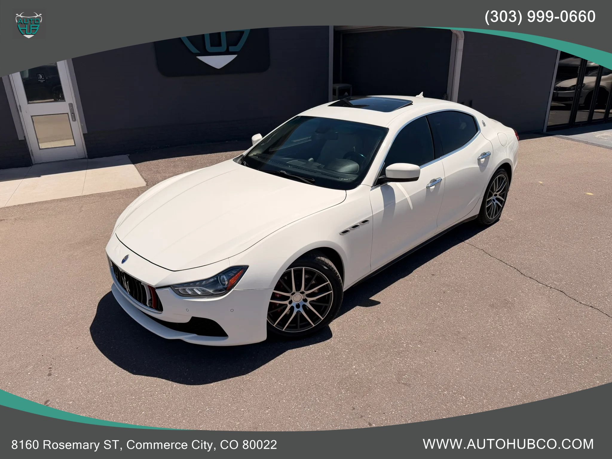 Used 2014 Maserati Ghibli S Q4 AWD/4WD image 2