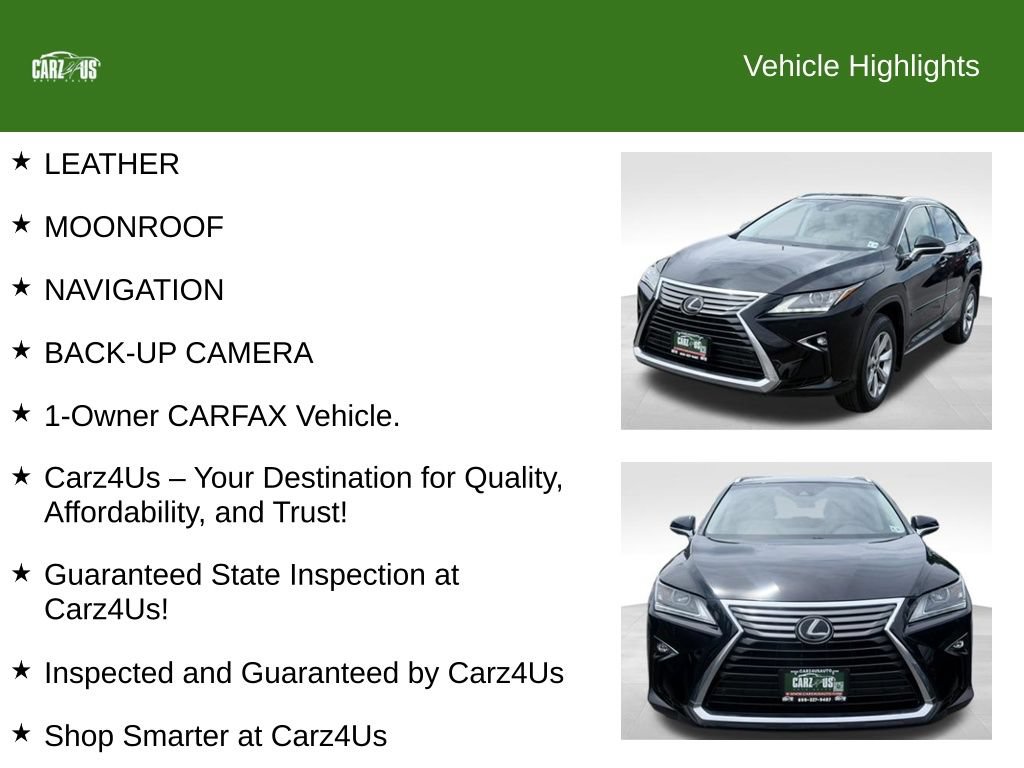 Used 2019 Lexus RX 350 AWD w/ Navigation Package image 13