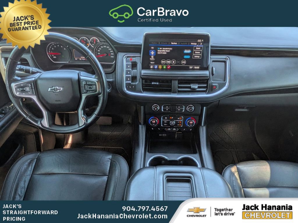 Used 2021 Chevrolet Tahoe Z71 w/ Rear Media and Nav Package AWD/4WD image 15