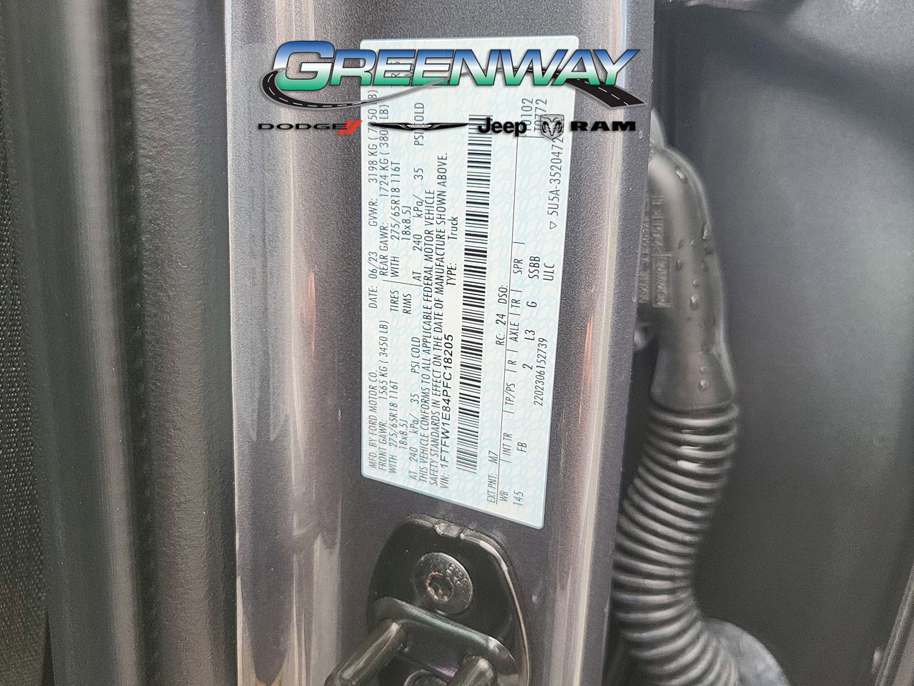 Used 2023 Ford F150 XLT w/ Equipment Group 302A High AWD/4WD image 6