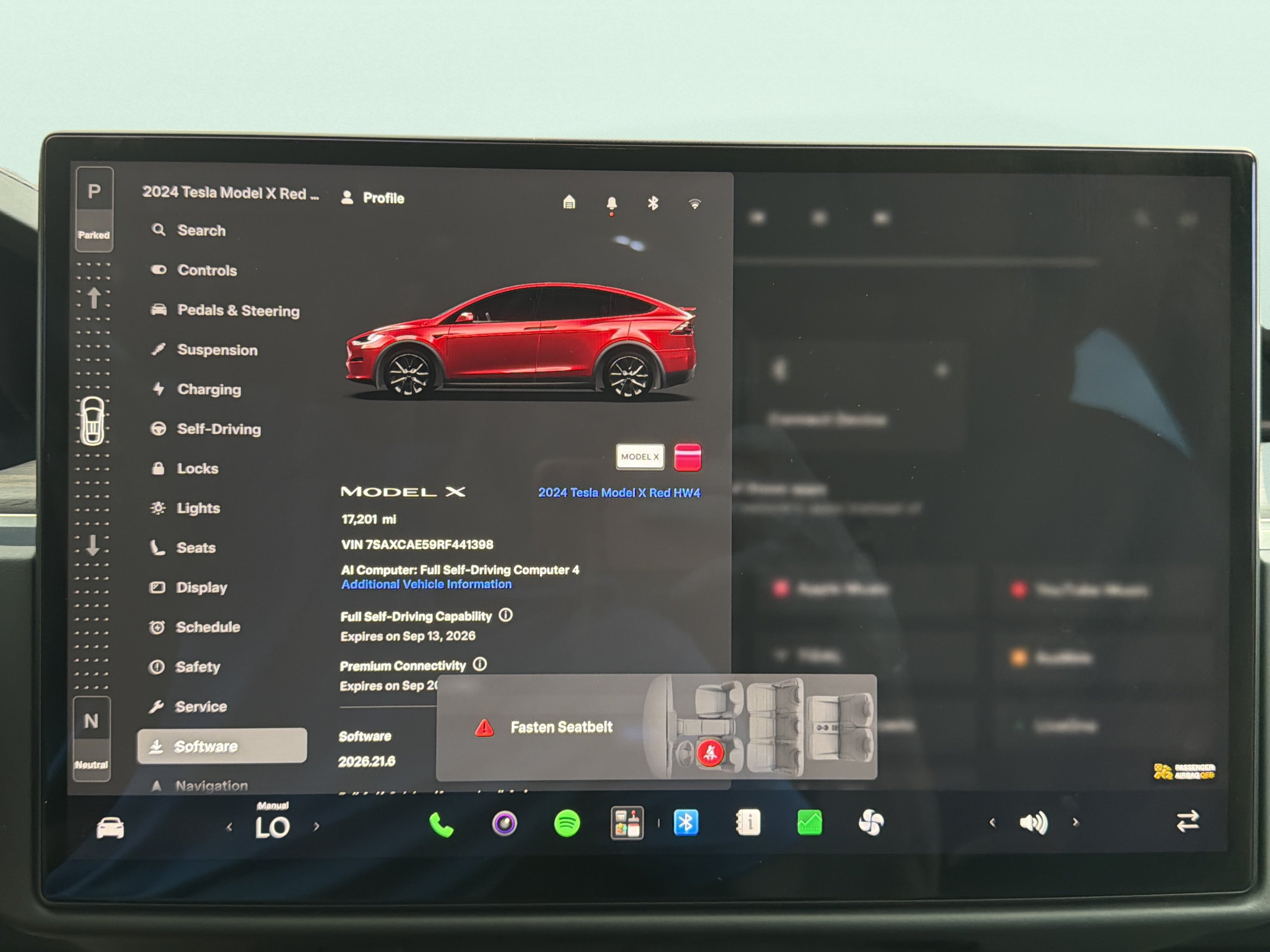 Used 2024 Tesla Model X AWD/4WD image 43