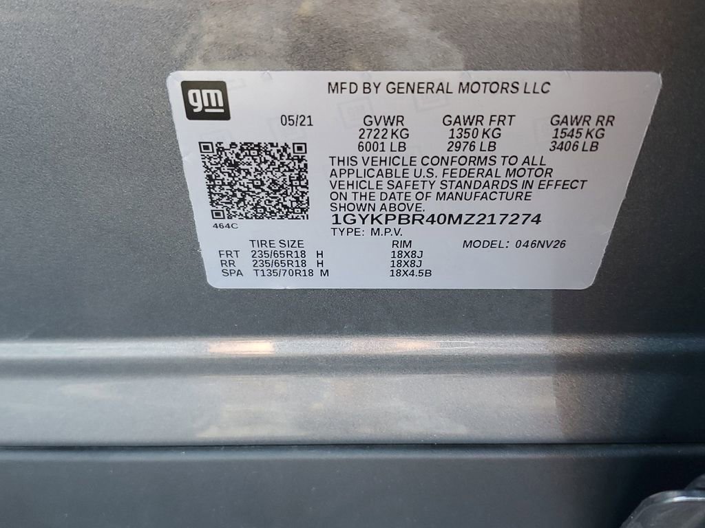 Certified 2021 Cadillac XT6 Luxury w/ LPO, Floor Liner Package image 30