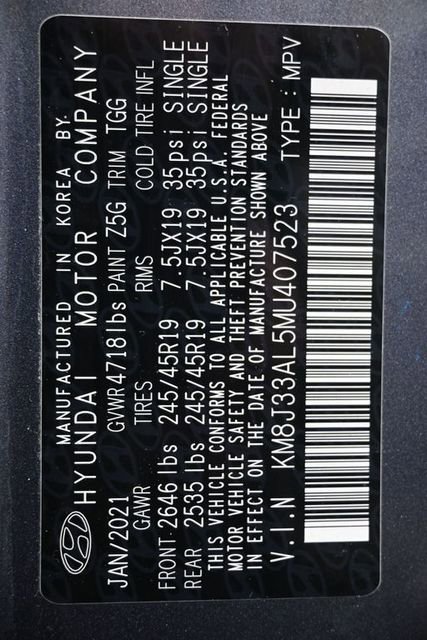 Used 2021 Hyundai Tucson Sport FWD image 9