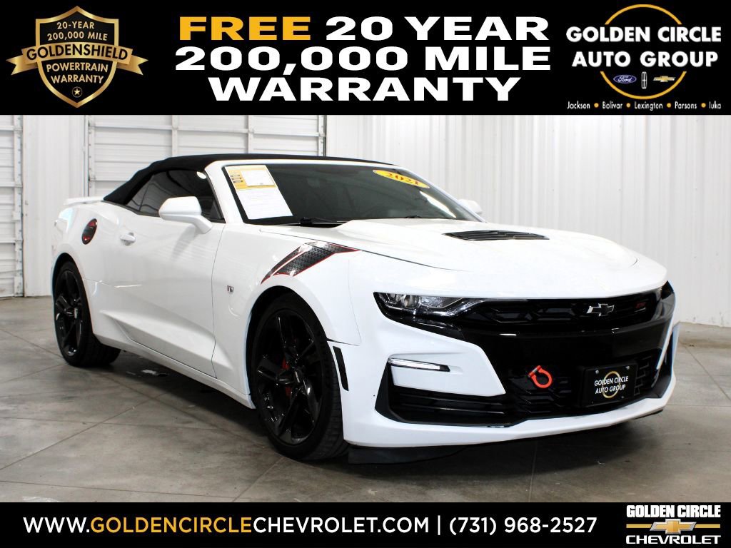 Used 2021 Chevrolet Camaro SS RWD image 1