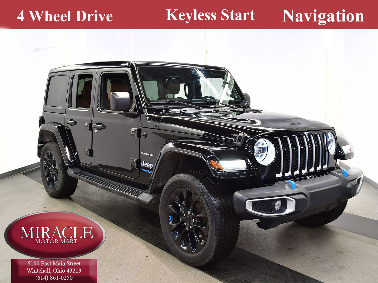 Used 2022 Jeep Wrangler Unlimited Sahara w/ Cold Weather Group image 1