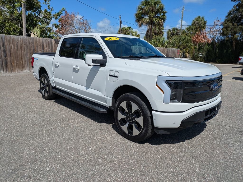 Used 2023 Ford F150 Lightning Platinum AWD/4WD image 3