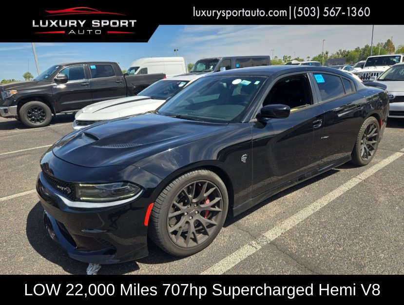 Used 2016 Dodge Charger SRT Hellcat w/ Harman/Kardon Audio Group RWD image 1