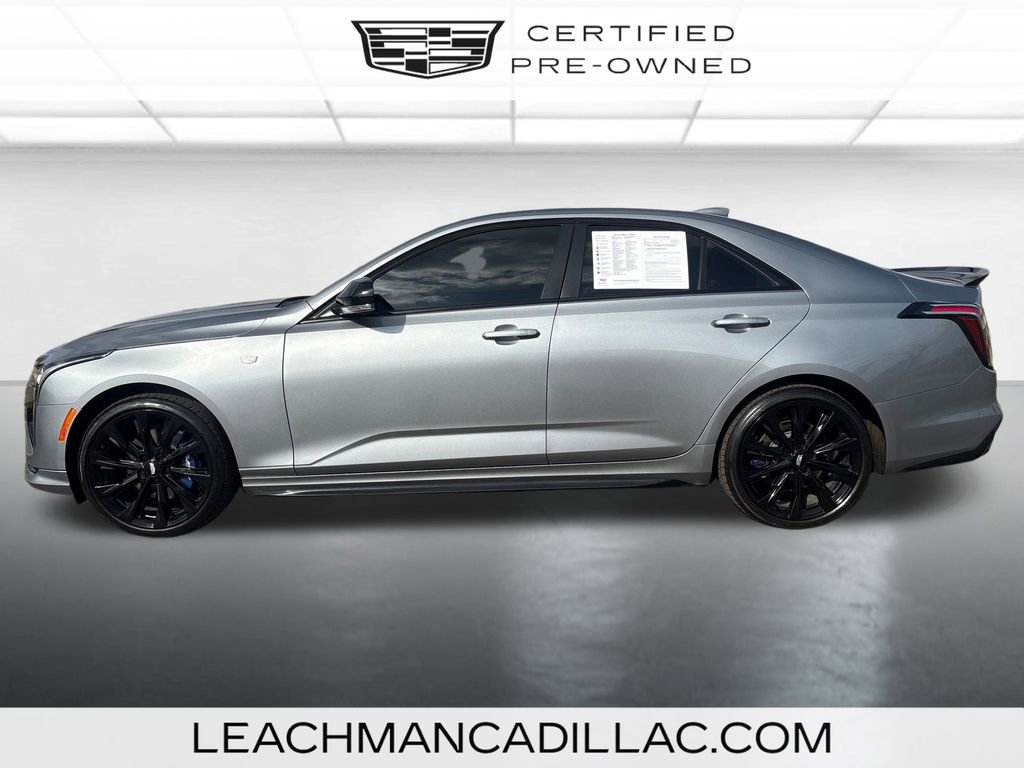 Certified 2024 Cadillac CT4 Sport w/ LPO, ONYX Package image 9