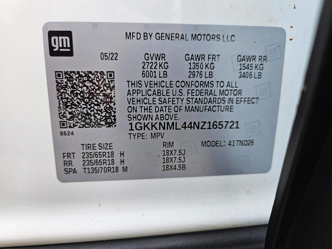 Used 2022 GMC Acadia SLT w/ LPO, Floor Liner Package image 35