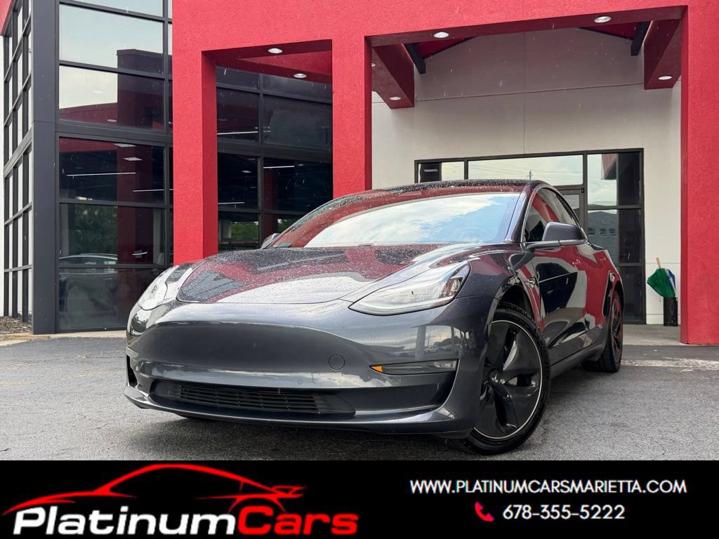 Used 2018 Tesla Model 3 Long Range AWD/4WD image 1