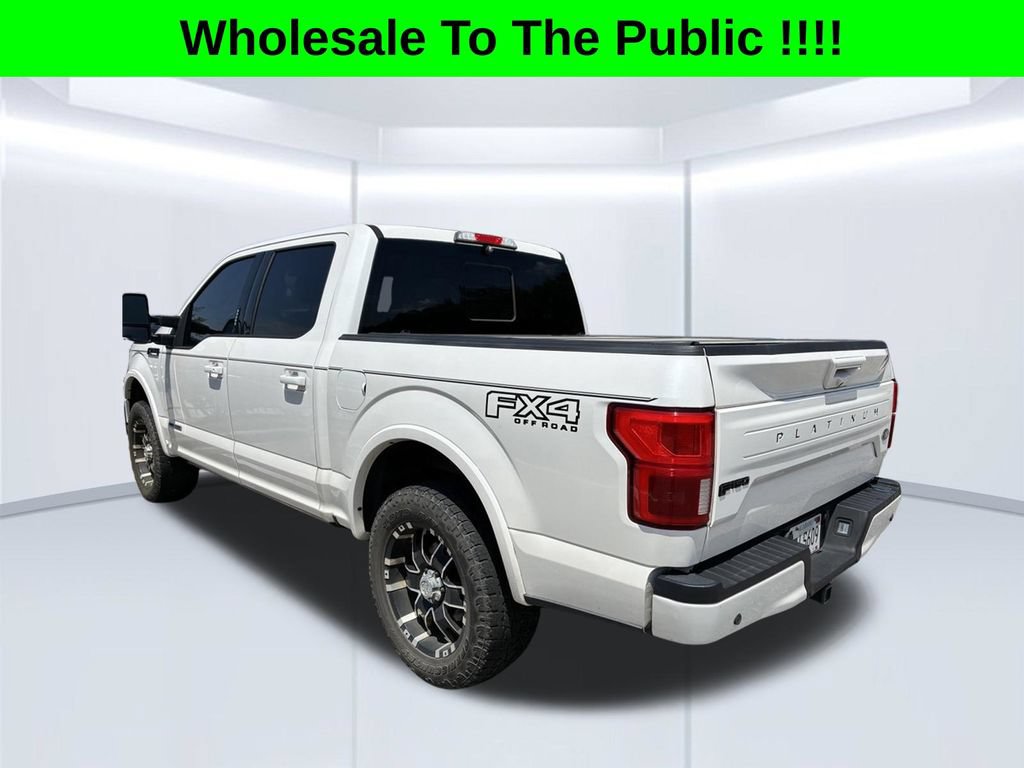Used 2018 Ford F150 Platinum w/ Equipment Group 701A Luxury AWD/4WD image 2