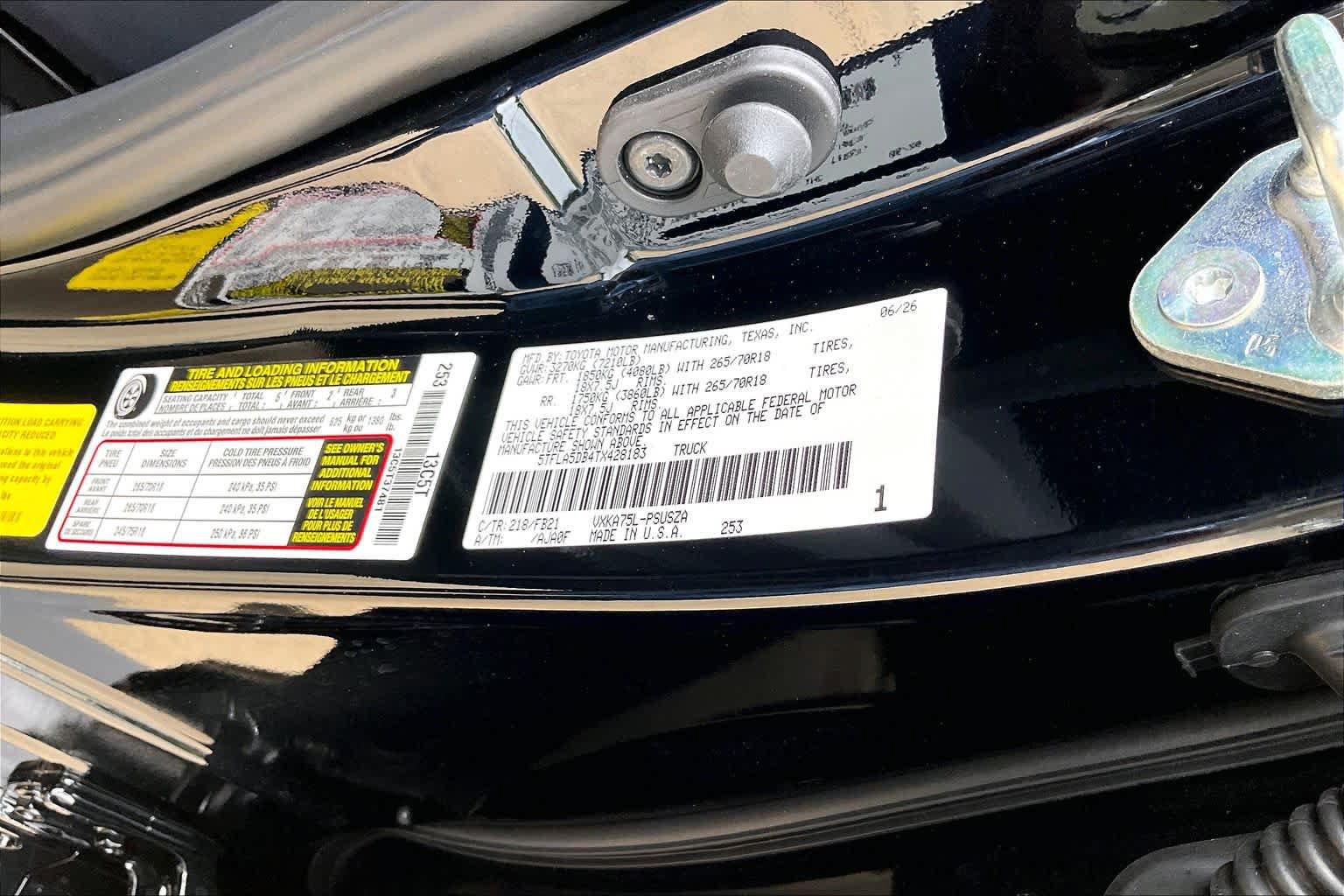New 2026 Toyota Tundra SR5 AWD/4WD image 21