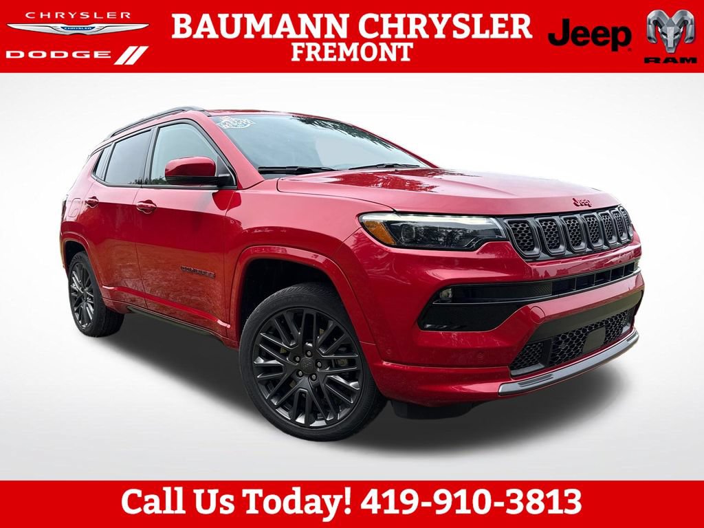 Used 2023 Jeep Compass Limited w/ Elite Group for (Red) Edition AWD/4WD 360° Tour