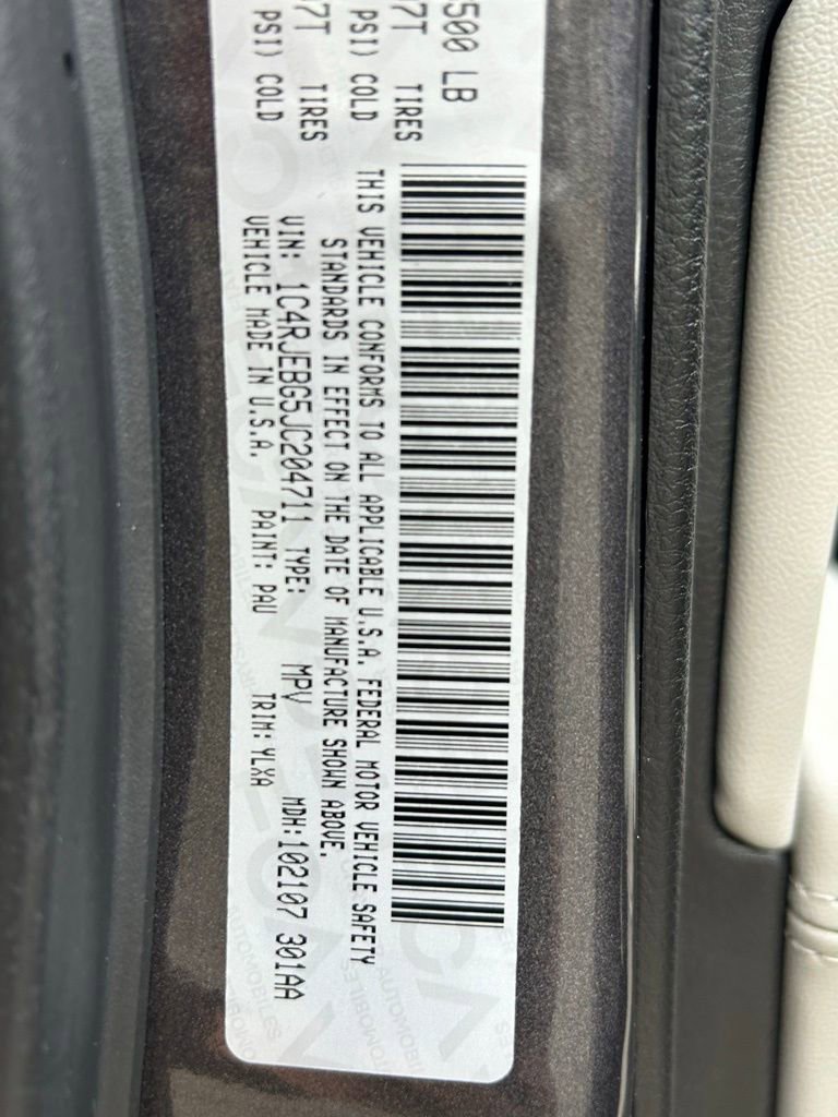 Certified 2018 Jeep Grand Cherokee Limited image 56