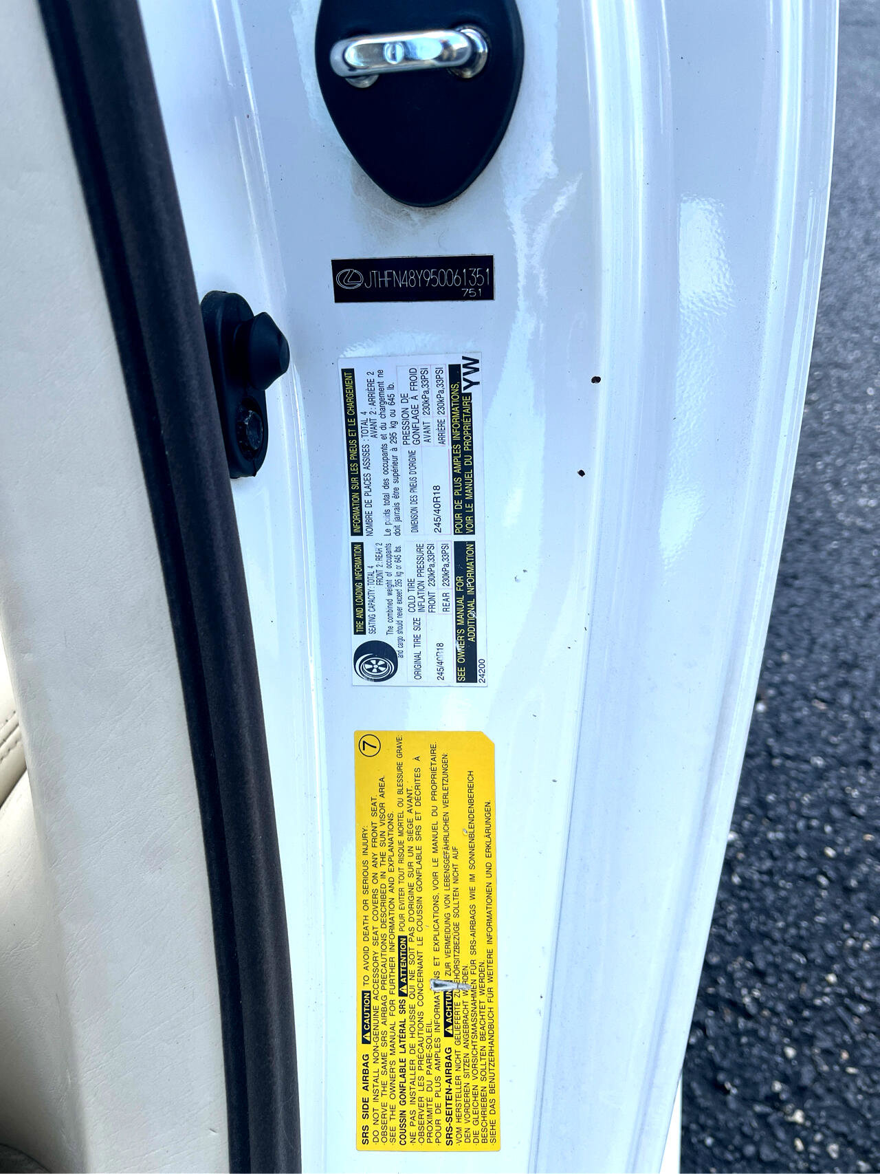 Used 2005 Lexus SC 430 Convertible image 21