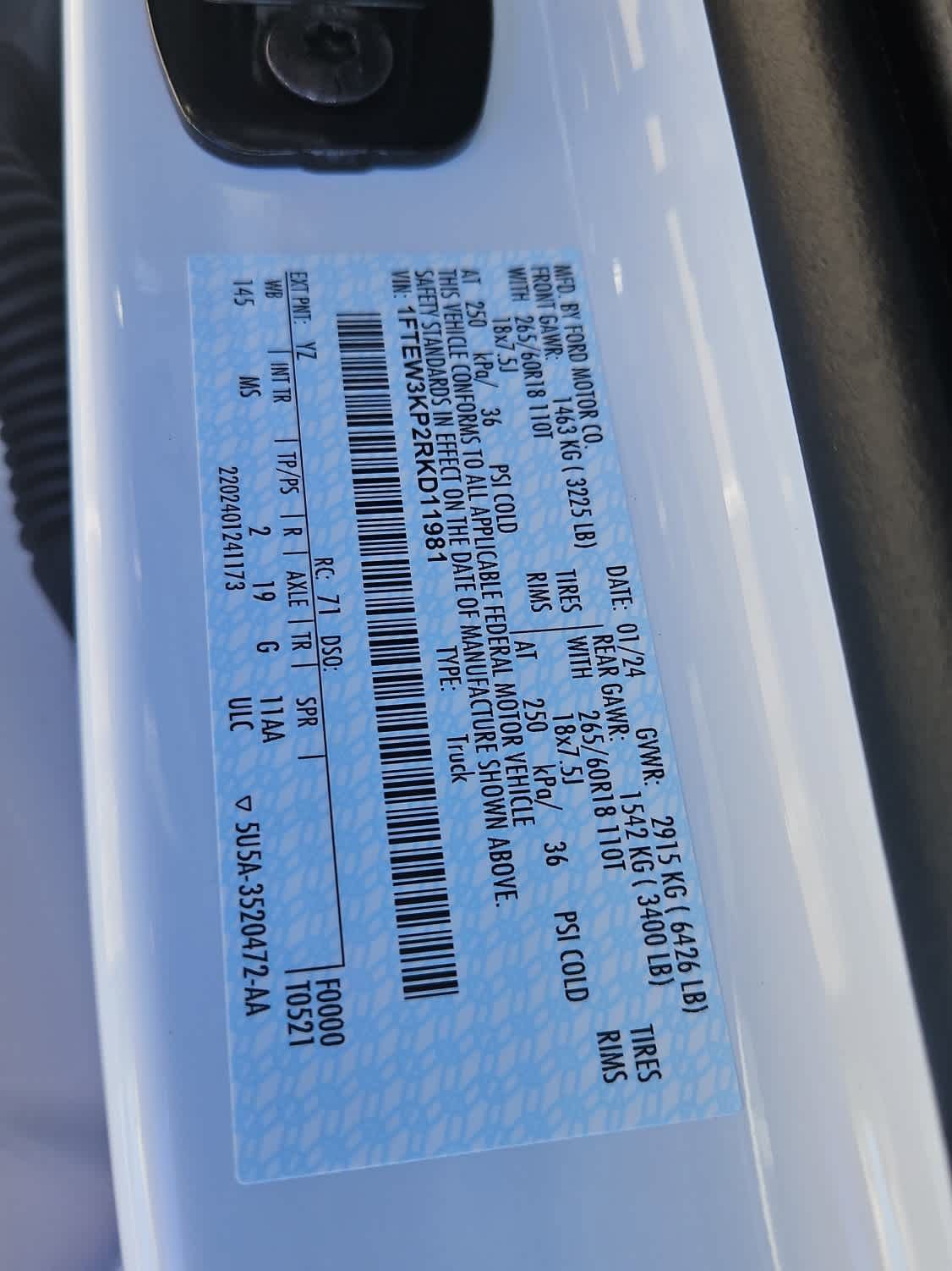 Used 2024 Ford F150 XLT image 21