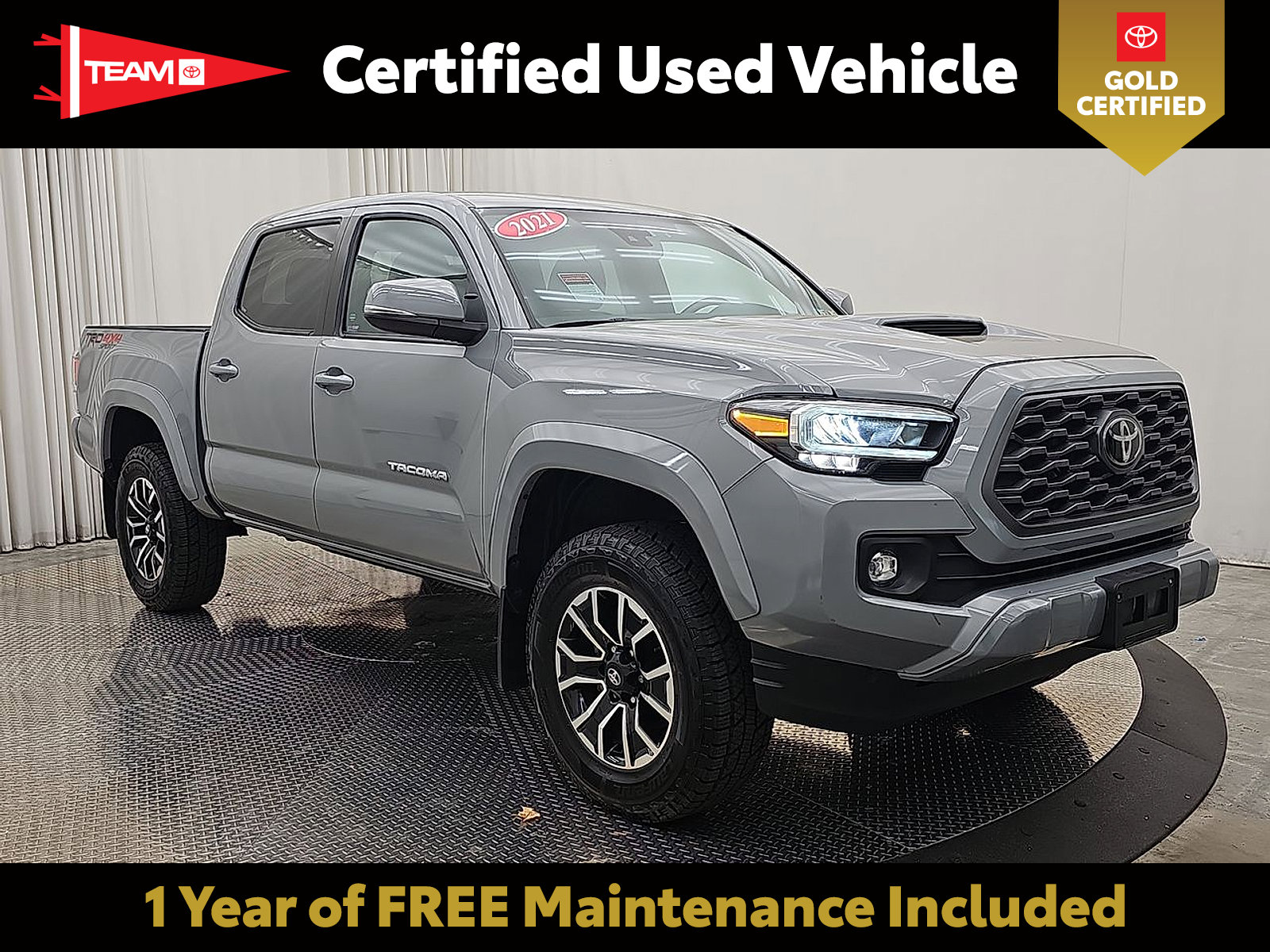 Used 2021 Toyota Tacoma TRD Sport w/ Technology Package