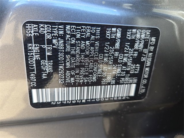 New 2026 Nissan Rogue Platinum w/ Platinum Premium Package image 38