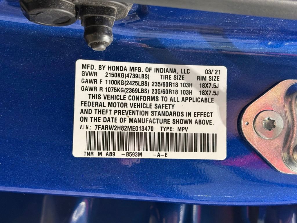 Used 2021 Honda CR-V EX-L image 32