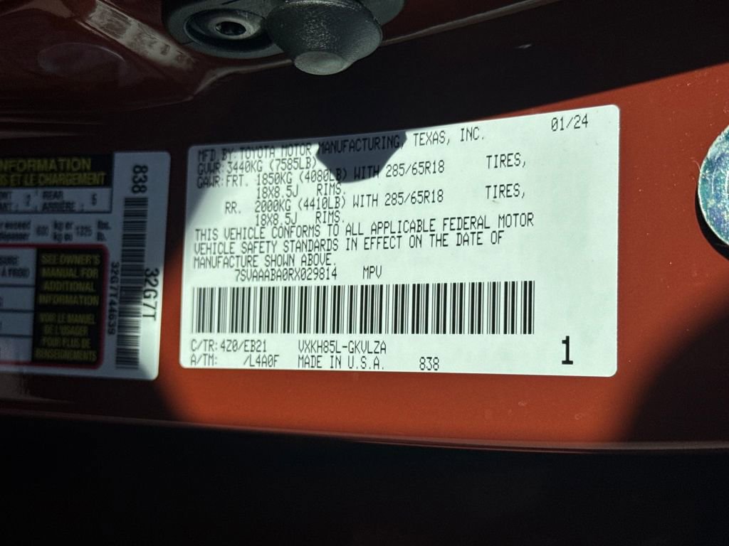 Used 2024 Toyota Sequoia TRD Pro image 58