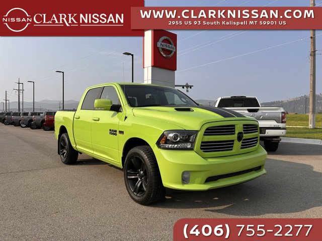 Used 2017 RAM 1500 Sport w/ Sublime Green Sport Package