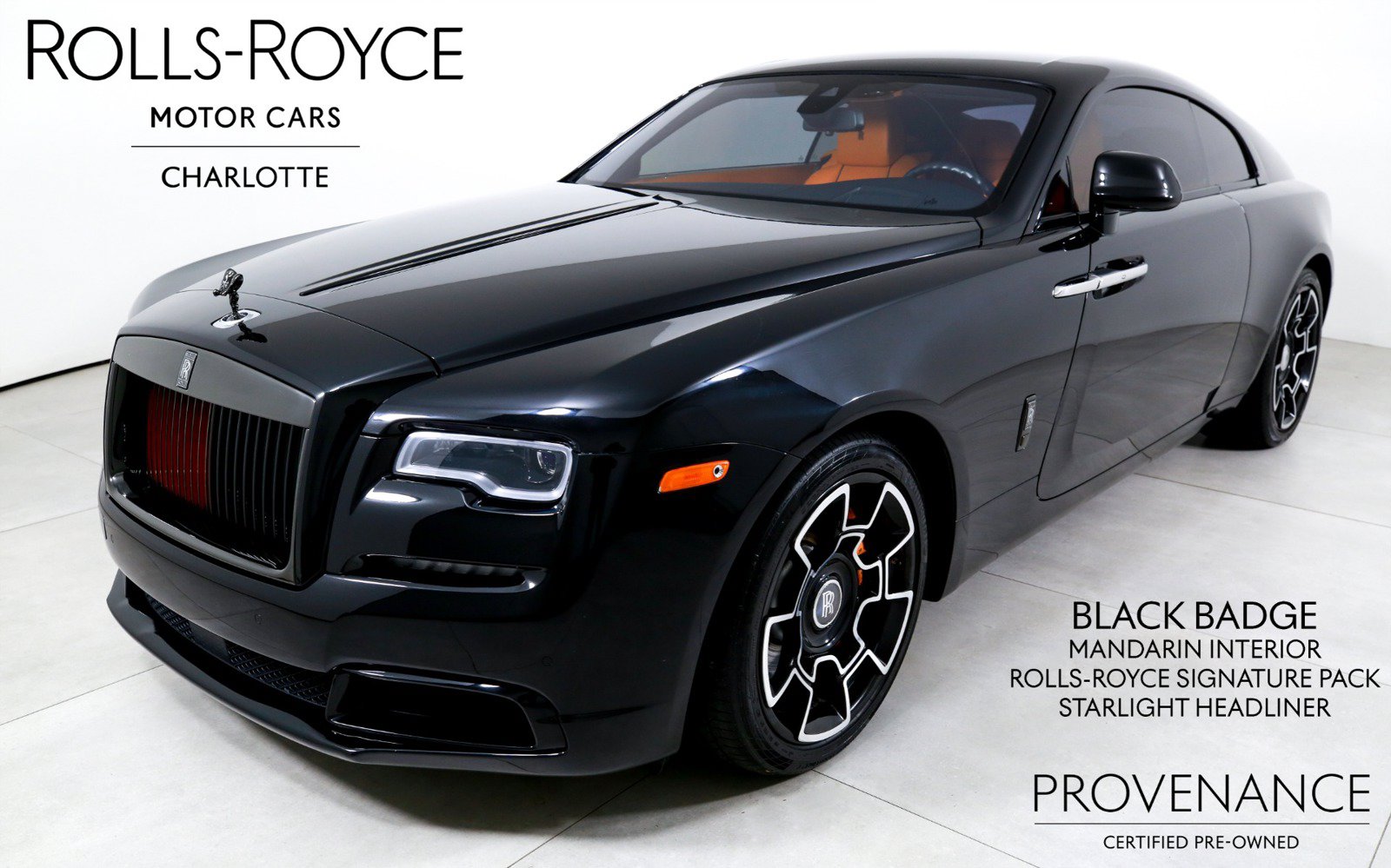 Certified 2021 Rolls-Royce Wraith w/ Rolls-Royce Signature Package