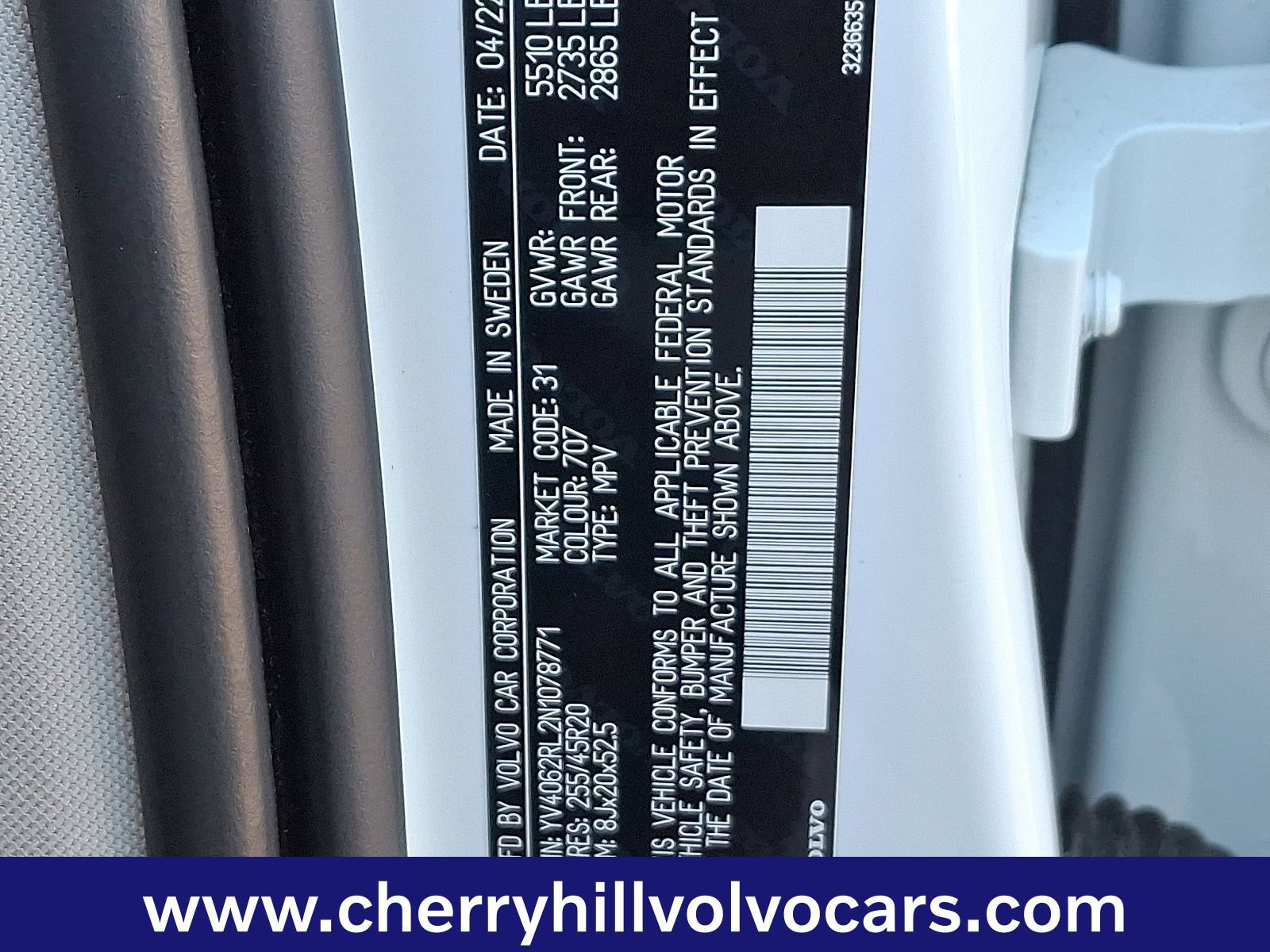 Certified 2022 Volvo XC60 B6 Inscription w/ Advanced Package image 29