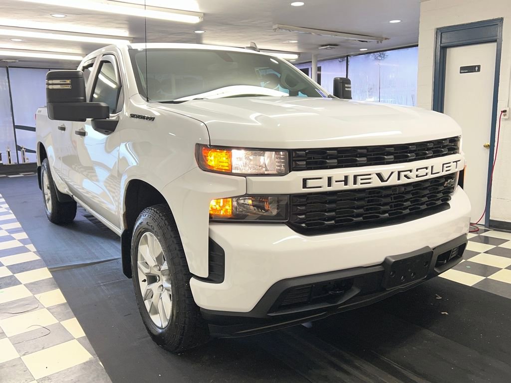 Used 2021 Chevrolet Silverado 1500 Custom w/ LPO, Dark Essentials Package