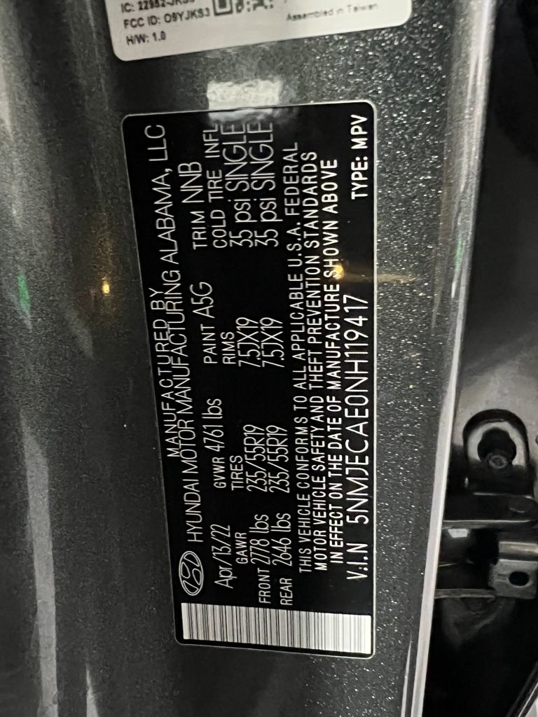 Used 2022 Hyundai Tucson Limited image 50